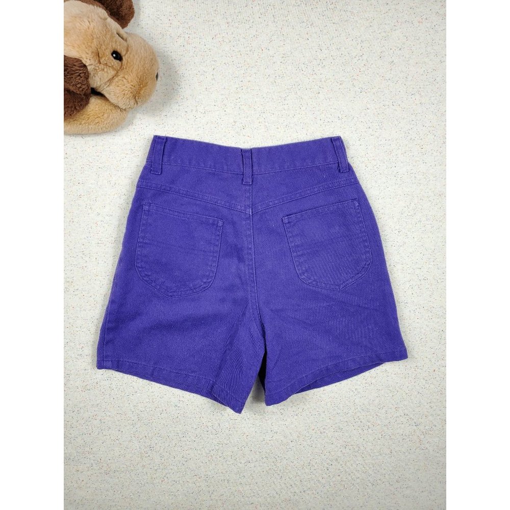 Vintage Purple High Waisted Shorts Girls 8